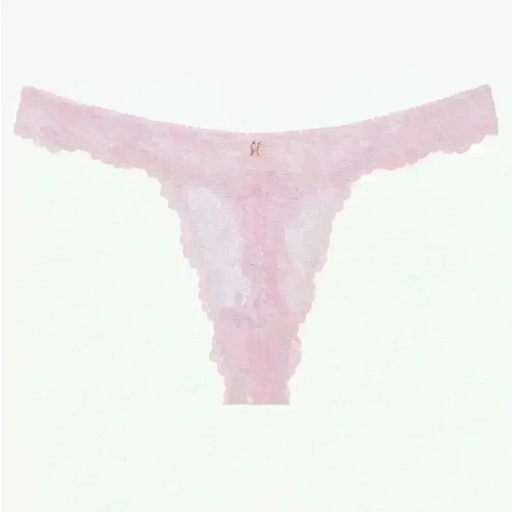 Savage X FENTY Lace Thong , Unicorn Lavender & Lace Cheeky Lavender Panties